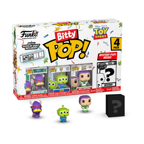 Funko Bitty Pop! 4-Pack: Disney toy Story - Emperor Zurg Vinyl Figures