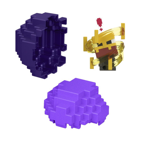 Mattel Minecraft: - Mini Eggs With Figure – mc Heated Blaze (Jjv89)