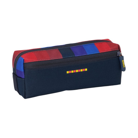 Safta: F.c.barcelona - Triple Pencil Case W/22 cm Elastic Band (812629027)
