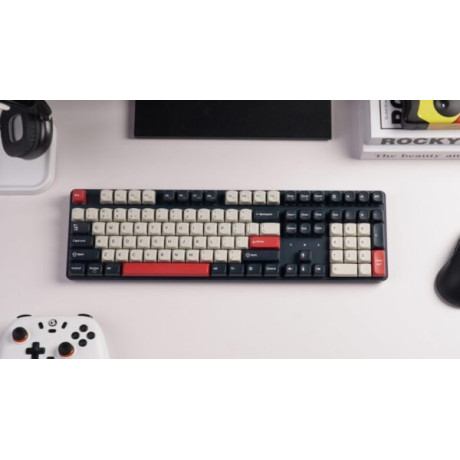 Keychron j5 (Kj5-H4z) qmk Wireless Mechanical Keyboard Banana Switch hot-Swap rgb 100% us Dark Blue