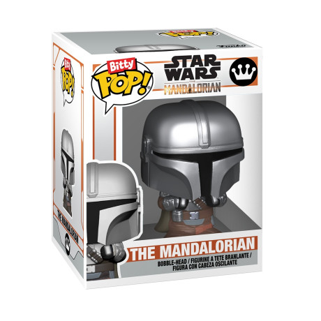 Funko Bitty Pop! Rides: Star Wars - the Mandalorian in n1 Starfighter (With Grogu) Vinyl Figures