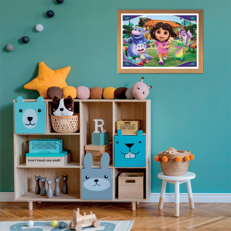 Clementoni Παιδικό Παζλ Maxi Super Color Dora The Explorer 24 τμχ
