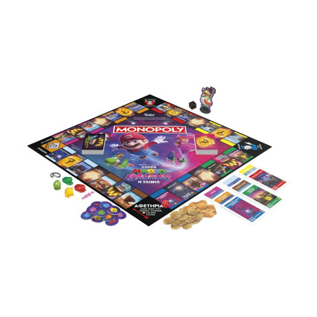 Hasbro Games Nintendo: Monopoly Super Mario Galaxy Movie Edition (Greek Language) (G2638)