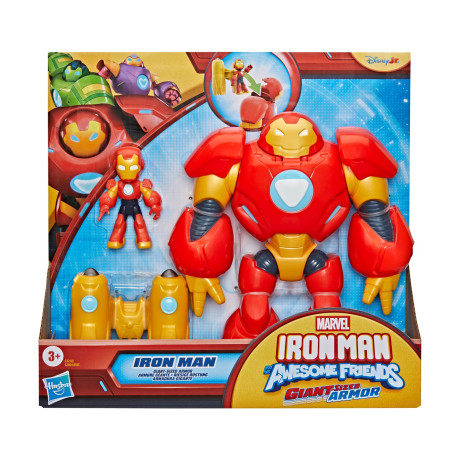 Hasbro Disneyjr.: Marvel - Iron man & his Awesome Friends - Giant Armor Iron man Figure (G3218)