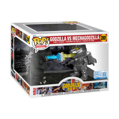 Funko Pop! Moments: Godzilla - Godzilla vs Mechagodzilla (Special Edition) #2001 Vinyl Figure
