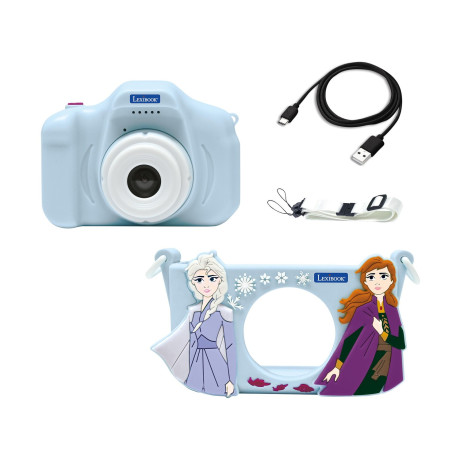 Lexibook Digital Camera With Silicon Pouch: Kids Camera With Frozen Protection (25.dj078fz)