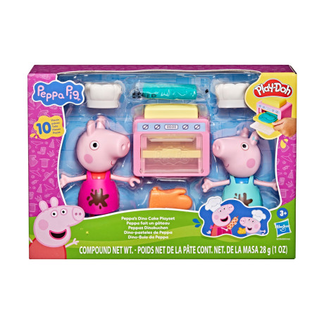 Hasbro Play-Doh: Peppa pig - Pepa's Dino Cake Playset (G3355)