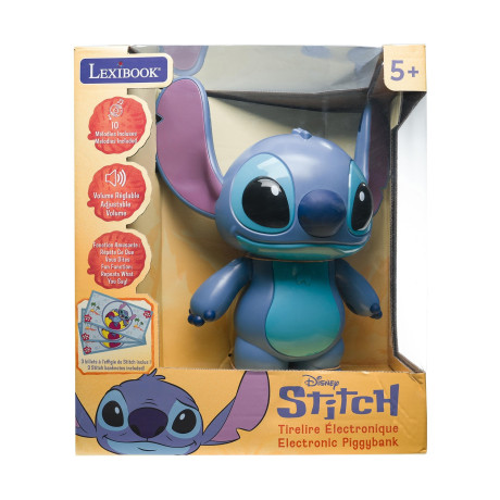 Lexibook Role Play: Stitch Ηλεκτρονικός Κουμπαράς (25.jg140d)