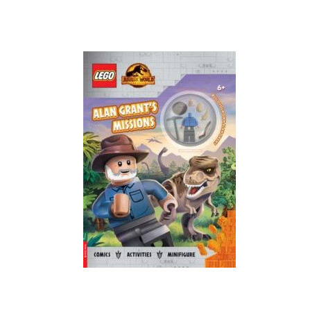Lego® Jurassic World™: Alan Grant’s Missions: Activity Book With Alan Grant Minifigure