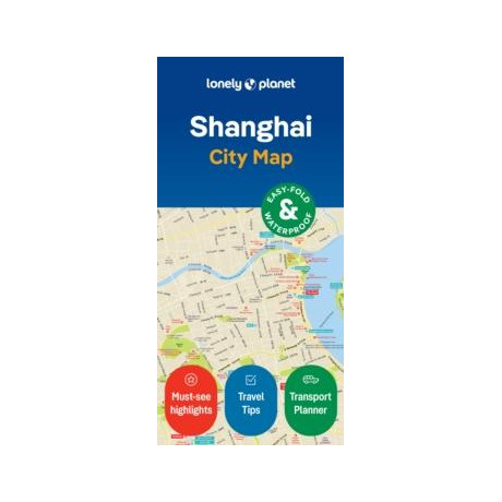 Lonely Planet Shanghai City map