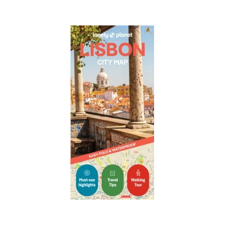 Lonely Planet Lisbon City map