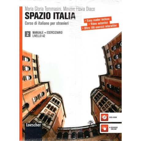Spazio Italia 2 Manuale+eserciziario Livello a2