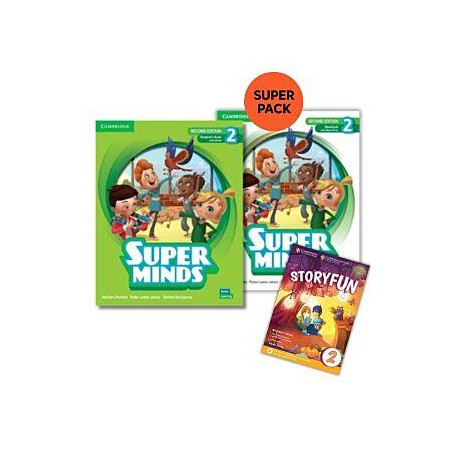 Super Minds 2 Super Pack 4  (Student's Book + Workbook + Story fun 2 + Wordlist) 2026