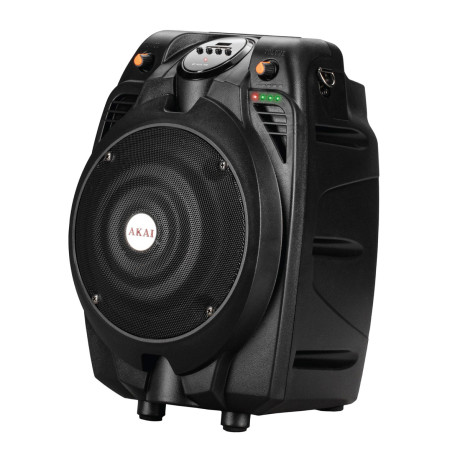Akai Σύστημα Karaoke με Ασύρματo Μικρόφωνo Ss022a-x6 σε Μαύρο Χρώμα