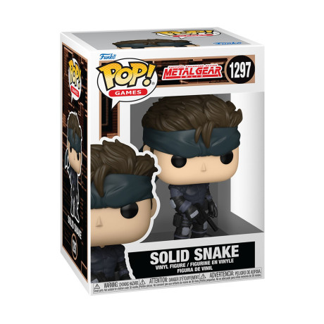 Funko Pop! Games: Metal Gear - Solid Snake #1297 Vinyl Figure