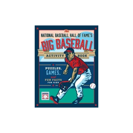 National Baseball Hall of Fame's big Baseball Activity Book