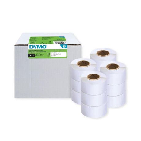 Ταινία Ετικετογράφου Dymo Address Label 12 Pieces (2093091) (Dymo99010-12)