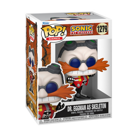 Funko Pop! Games: Sonic the Hedgehog - dr. Eggman as Skeleton #1279 Vinyl Figure