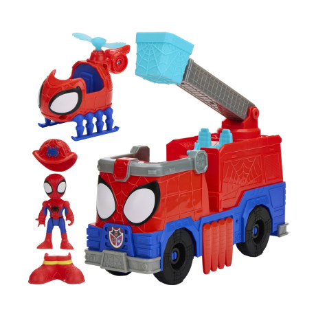 Hasbro Spidey and his Amazing Friends: Figures, Vehicles & Playsets - Spidey Rescue Webs Fire Truck (G1992)