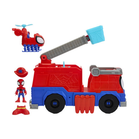Hasbro Spidey and his Amazing Friends: Figures, Vehicles & Playsets - Spidey Rescue Webs Fire Truck (G1992)