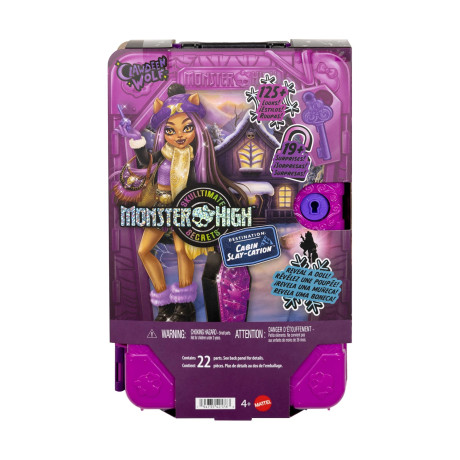 Mattel Monster High:  Skulltimate Secrets 8 - Carry Case - Clawdeen (Jmg65)