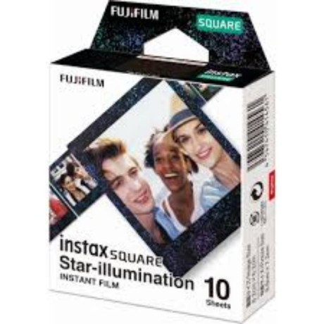 Fujifilm Color Instax Square Instant Φιλμ (10 Exposures) Star-Illumination (16633495) (Fjm16633495)