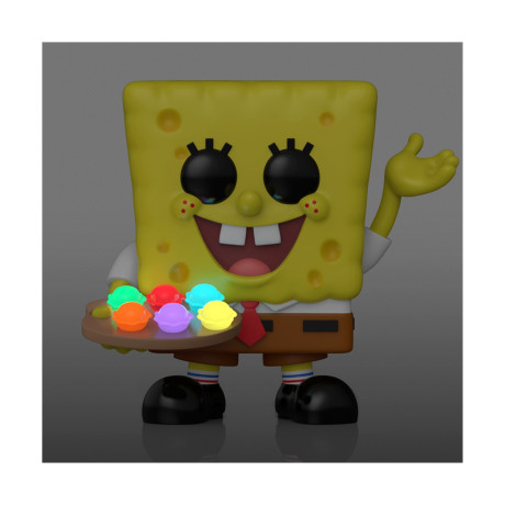 Funko Pop! Animation: Spongebob Squarepants - Spongebob With Pretty Patties (Glows in the Dark) (Special Edition) #2312 Vinyl Figure
