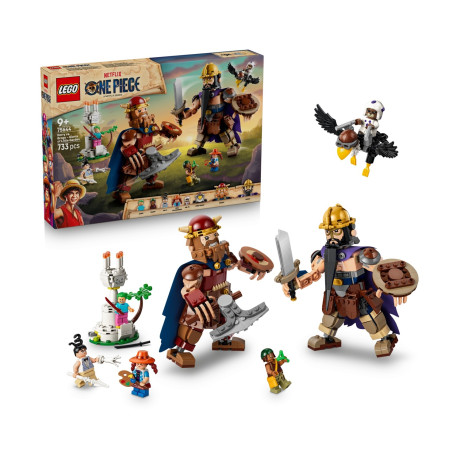 Lego one Piece: Dorry vs. Brogy – Giants of Little Garden (75644)