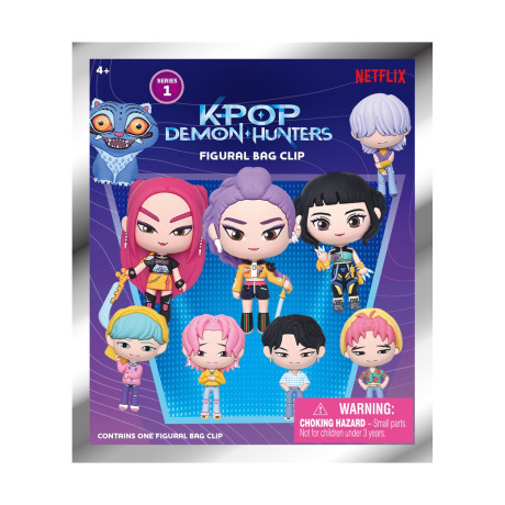 Monogram: k-pop Demon Hunters -3d Foam bag Clip Figure (Blind Bag/random) (Series1) (32775)