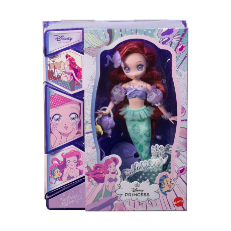 Mattel Disney Collector Princess: Ariel Manga Doll (Jlt60)