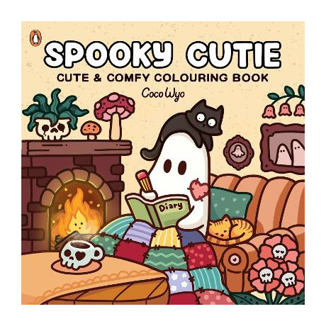 Spooky Cutie: Cute and Comfy Colouring Book