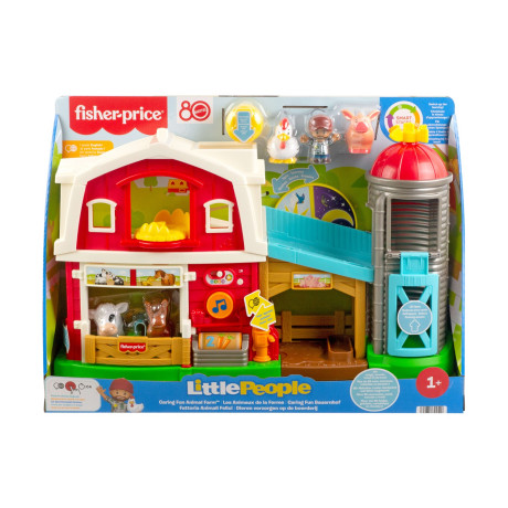 Fisher-Price: Little People Farm Life - big Farm With Sounds (Jgx08)