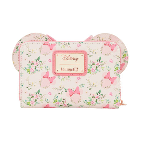 Loungefly Disney: Minnie Mouse - Floral zip Around Wallet (Wdwa3507)