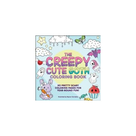 Creepy Cute Goth Coloring Book