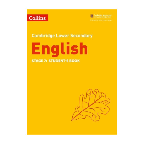 Collins Cambridge Lower Secondary English Stage 7 Students Book