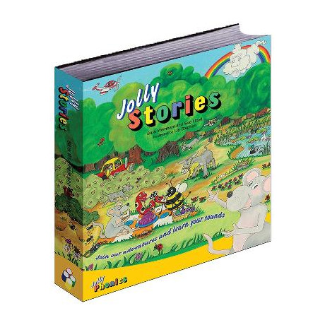 Jolly Stories: in Precursive Letters (British English Edition) hc