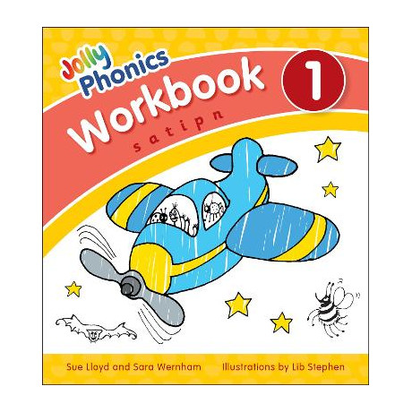 Jolly Phonics Workbook 1: in Precursive Letters (British English Edition) pb