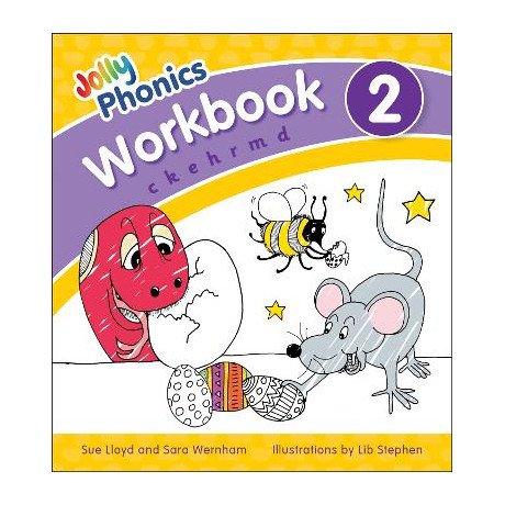 Jolly Phonics Workbook 2: in Precursive Letters (British English Edition) pb