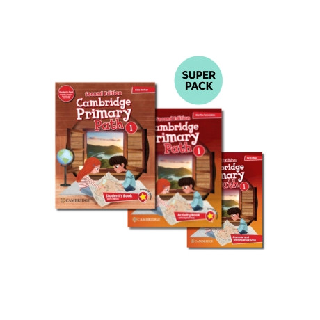 Cambridge Primary Path 1 Super Pack 2 (sb + wb + gr wb + Wordlist) 2nd ed
