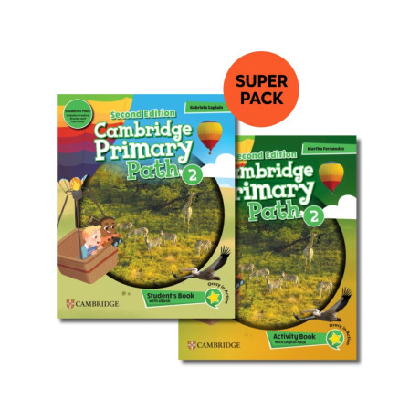 Cambridge Primary Path 2 Super Pack 1 (Student's Book + Workbook + Wordlist) 2nd. Edition