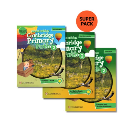 Cambridge Primary Path 2 Super Pack 2 (sb + wb + gr wb + Wordlist) 2nd ed