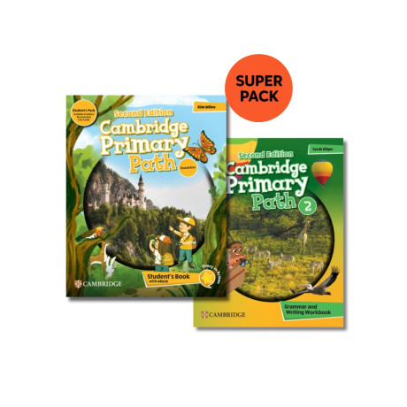 Cambridge Primary Path 2 Super Pack 3 (sb + gr wb + Wordlist) 2nd ed