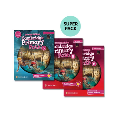 Cambridge Primary Path 6 Super Pack 2 (sb + wb + gr wb + Wordlist) 2nd ed
