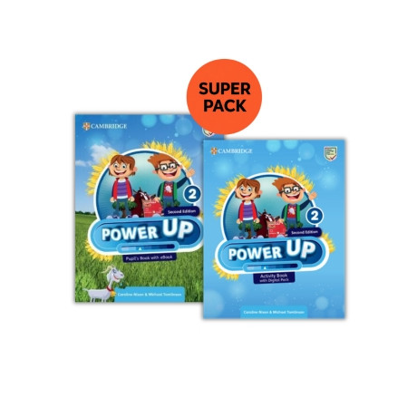 Power up 2 Super Pack 1 (Student's Book + Workbook + Wordlist) 2026
