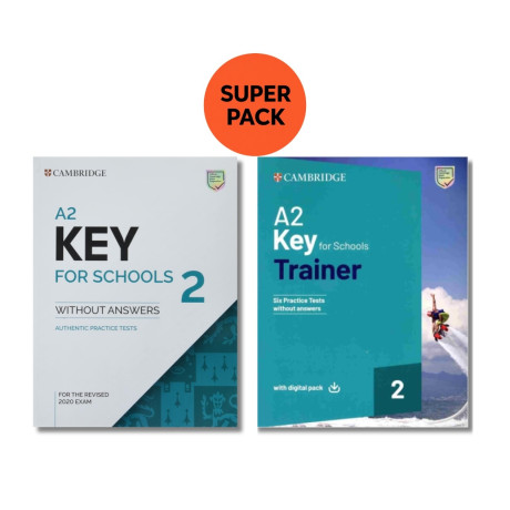 Cambridge English key for Schools Super Pack 1 (Practice Test & Trainer)