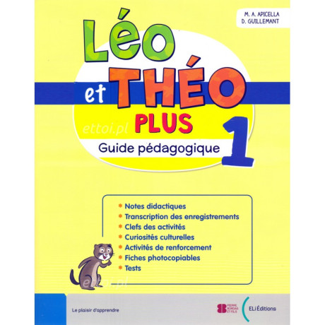 Leo et Theo Plus 1 Guide Pedagogique (+ Livre Actif)