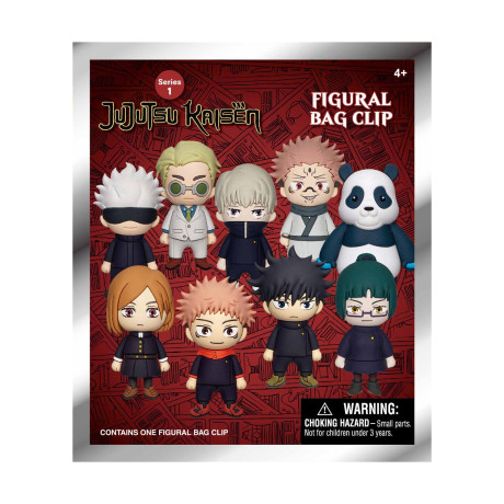 Monogram: Jujutsu Kaisen (Series1) 3d Foam bag Clips Figures (30110)