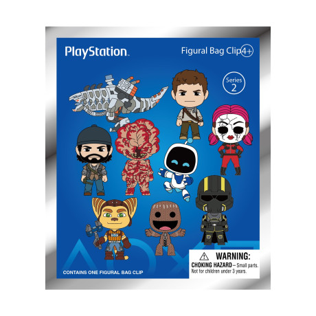 Monogram: Playstation (Series2) (Blind Bag/random) 3d Foam bag Clips Figures (77810)