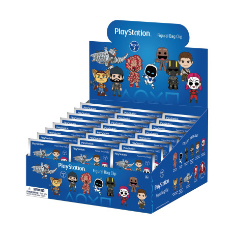 Monogram: Playstation (Series2) (Blind Bag/random) 3d Foam bag Clips Figures (77810)