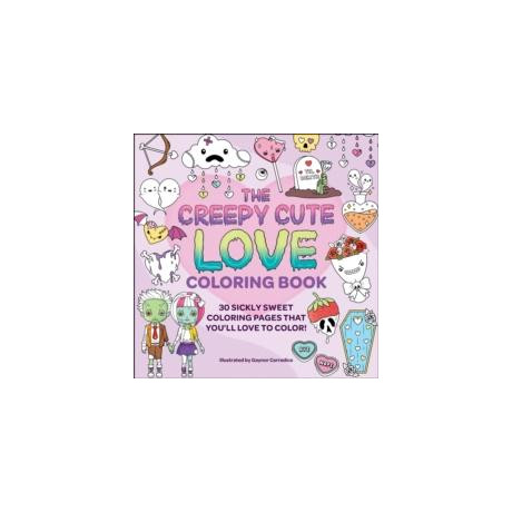 Creepy Cute Love Coloring Book